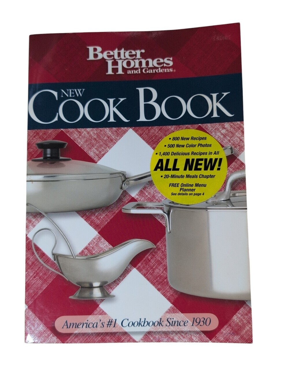 New Cook Book by Better Homes and Gardens Editors - 2006, Trade Paperback
